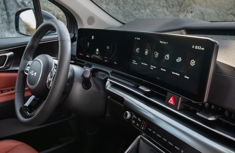 2026 Kia Carnival MPV interior front view