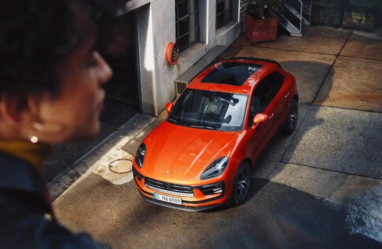 2023 Porsche Macan exterior top view