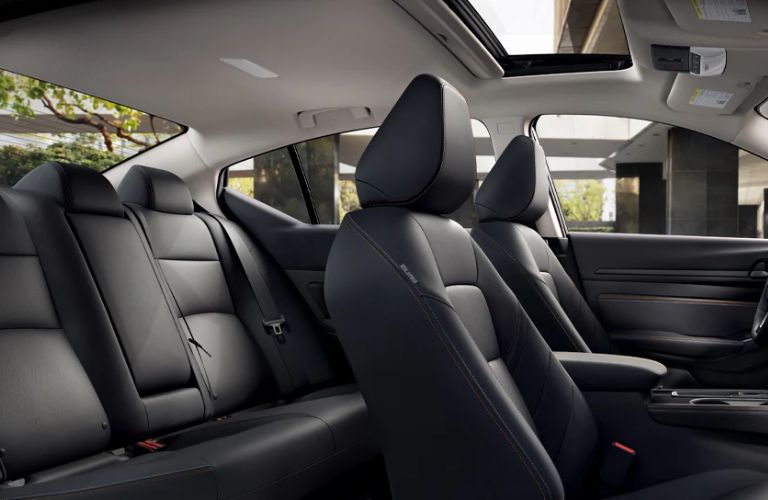 The spacious cabin of the 2024 Nissan Altima