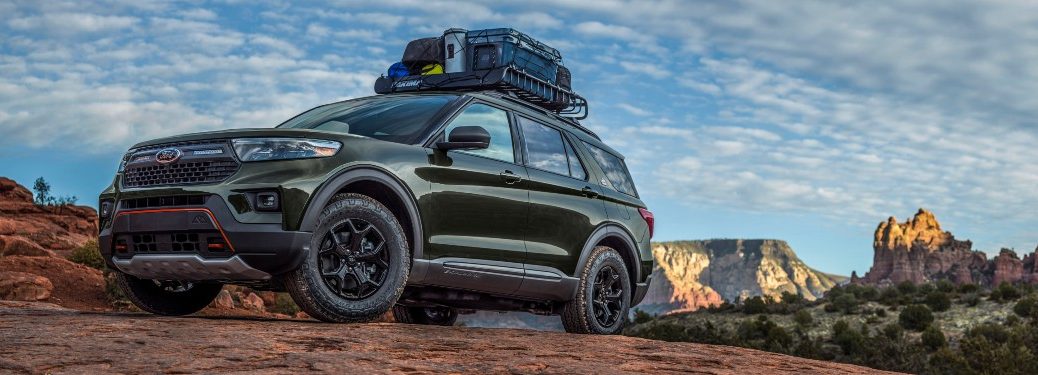2021 Ford Explorer Timberline off-roading