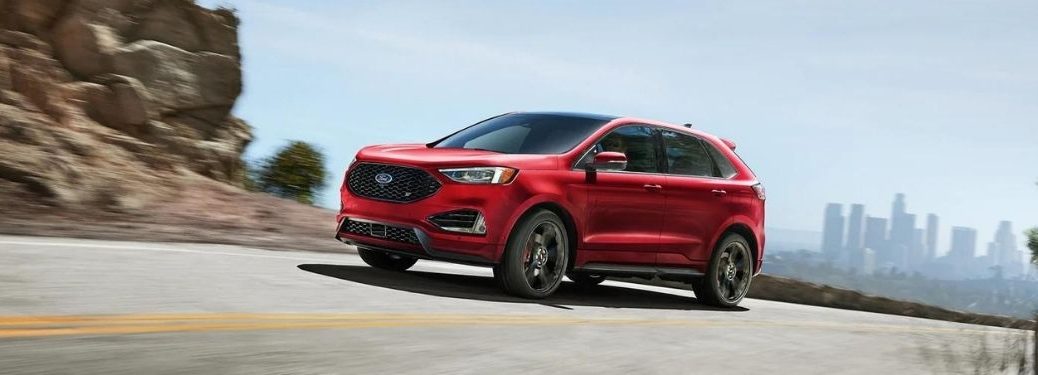 2022 Ford Edge driving on the road