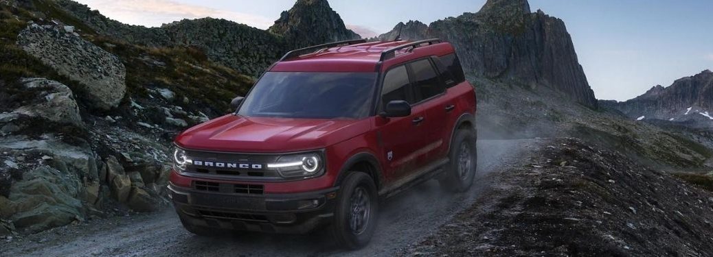 2022 Ford Bronco Sport driving on the road