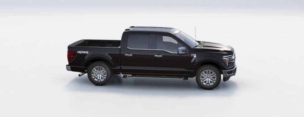 A side external view of the 2025 Ford F-150 STX