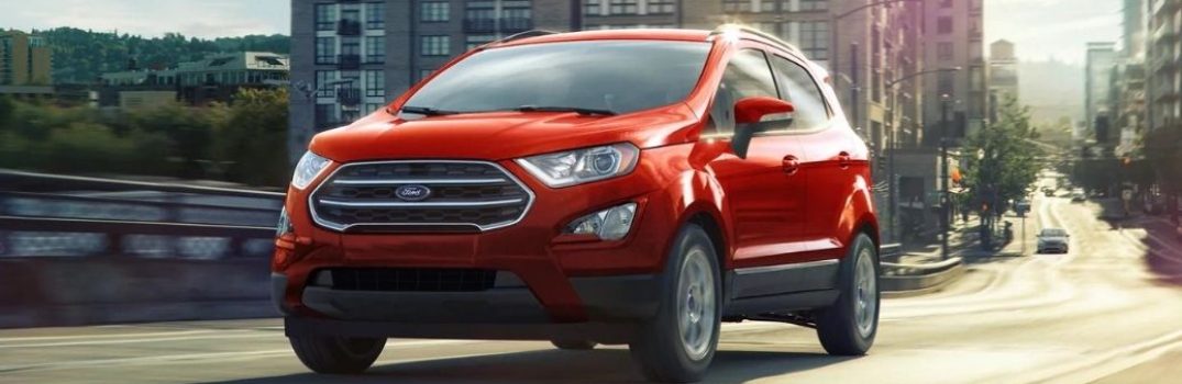 How efficient is the 2022 Ford EcoSport Compact SUV?
