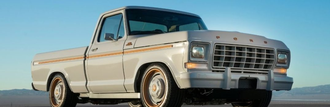 What is the new all-electric Ford F-100 Eluminator concept truck?