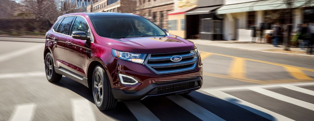 full view of the 2018 Ford Edge