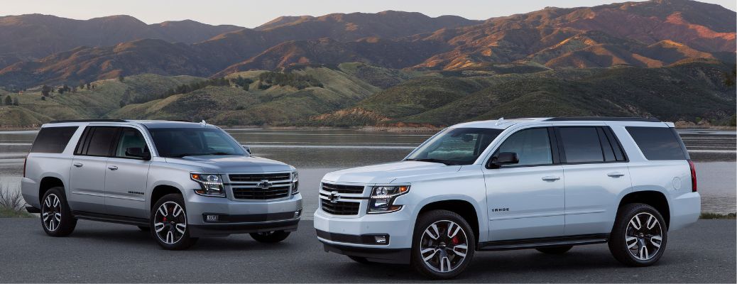 Two 2019 Chevy Tahoe face off