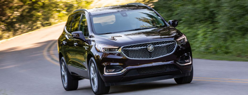 Front driver angle of a 2020 Buick Enclave