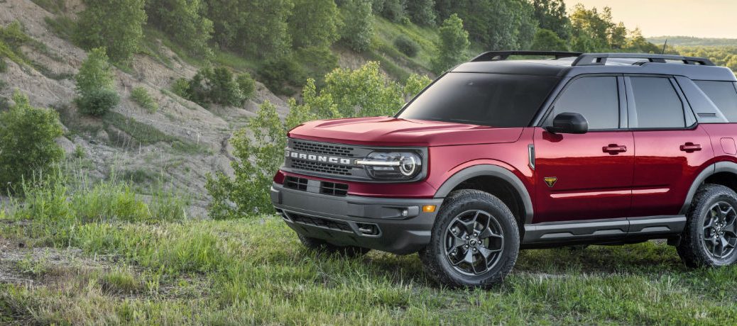 2021 Ford Bronco Sport on the road