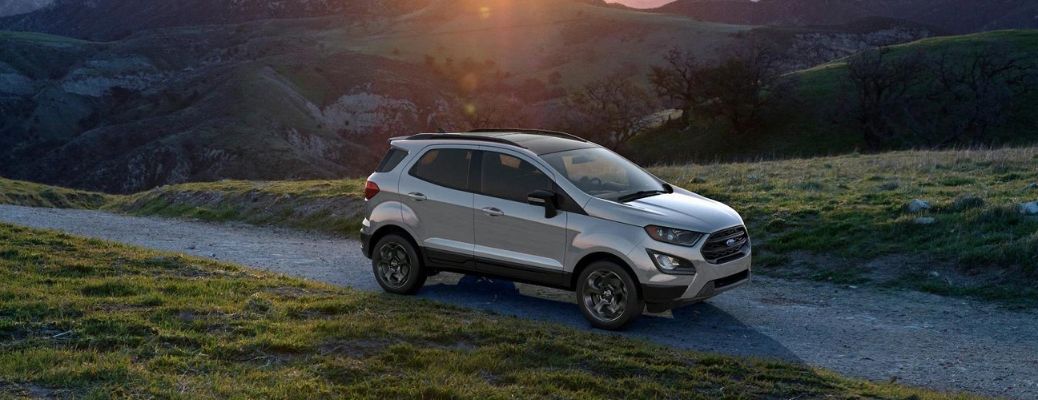 2022 Ford EcoSport running on the road