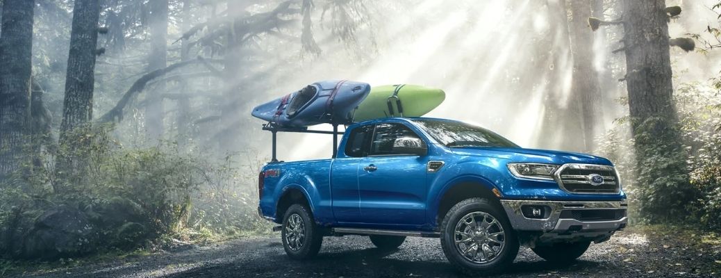 2022 Ford Ranger in the wild