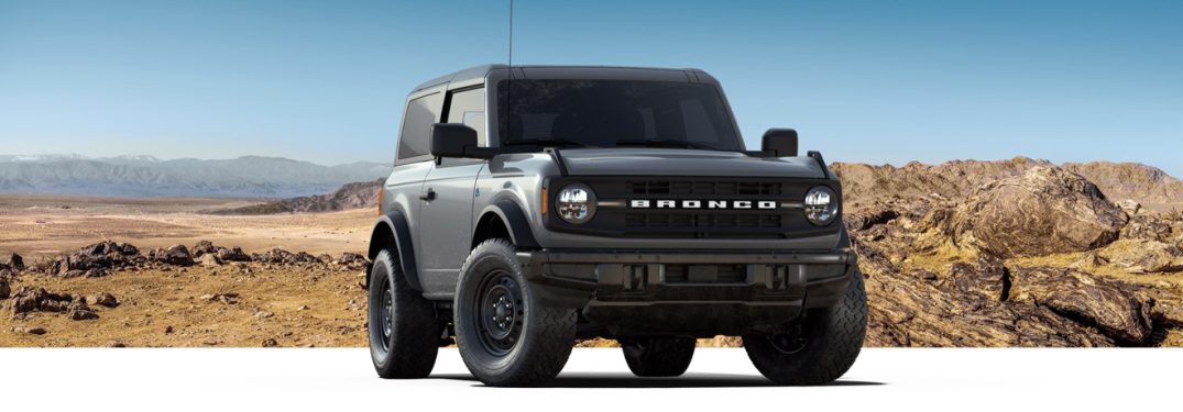 What are the Color Options for the 2021 Ford Bronco?