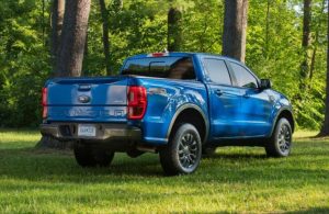 2019 Ford Ranger backview
