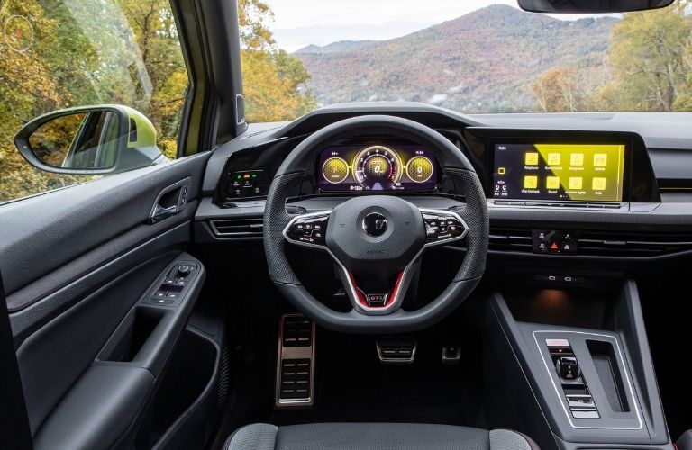 2022 VW Golf GTI Interior Cabin View