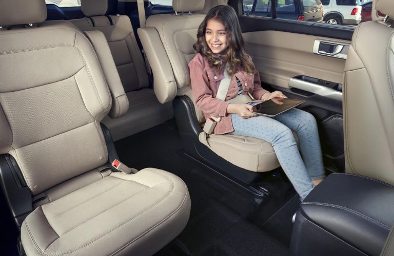 2022 Ford Explorer second row seats