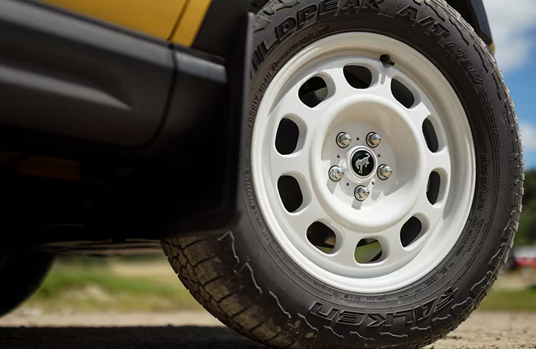 2023 Ford Bronco Sport Heritage Limited wheel close up