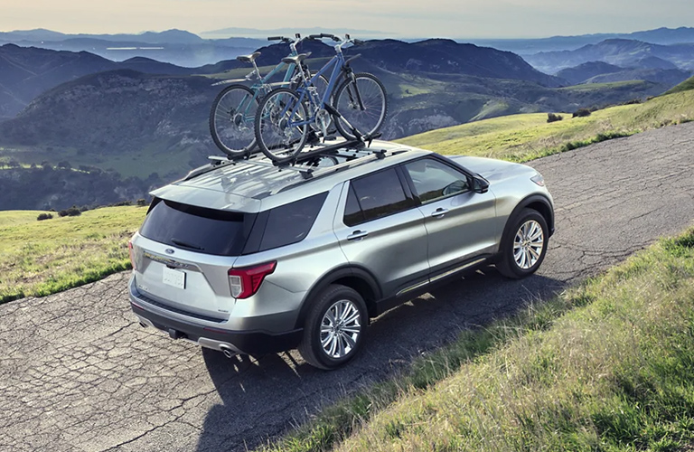 2021 Ford Explorer on the road