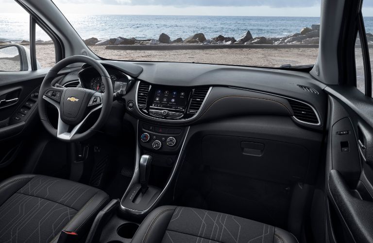 Interior of the 2021 Chevy Trax
