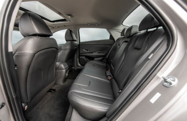 2024 Hyundai Elantra Rear Seats