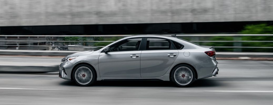 Side View of the 2022 Kia Forte