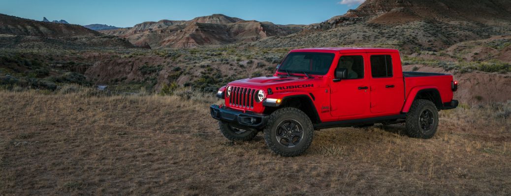Side View of the 2022 Jeep Gladiator