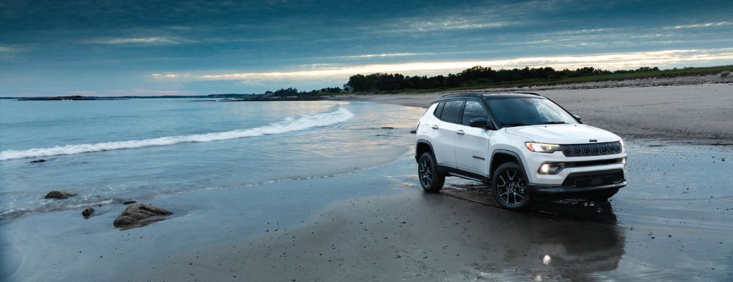 Front Quarter View of the 2022 Jeep Compass