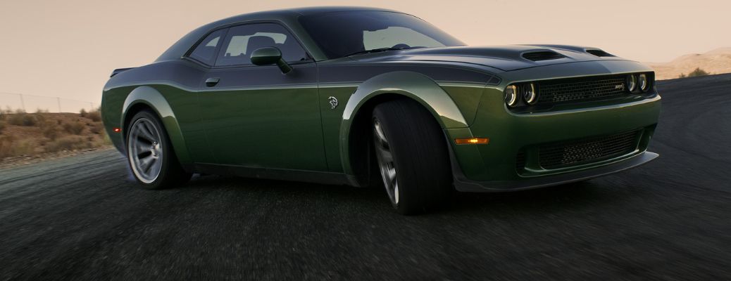 Front Quarter View of the 2022 Dodge Challenger