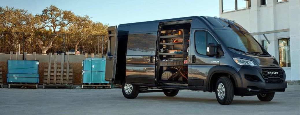 Front Quarter View of the 2023 RAM ProMaster
