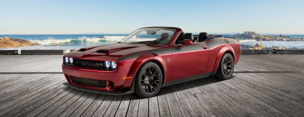 Side View of the 2022 Dodge Challenger