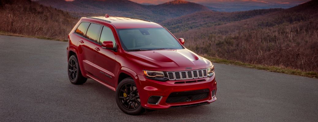 Front Quarter View of the 2022 Jeep Grand Cherokee