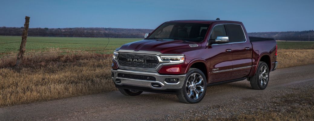Front Quarter View of the 2022 RAM 1500
