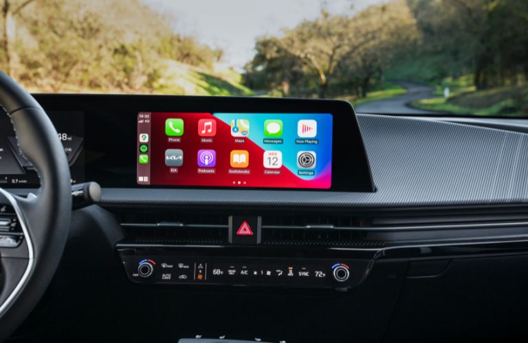 2022 Kia EV6 touchscreen display