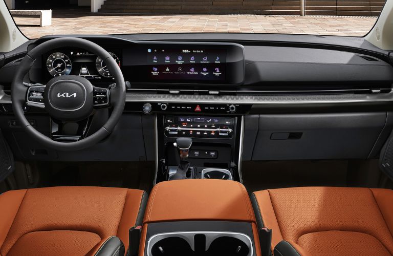 Dashboard of the 2024 Kia Carnival