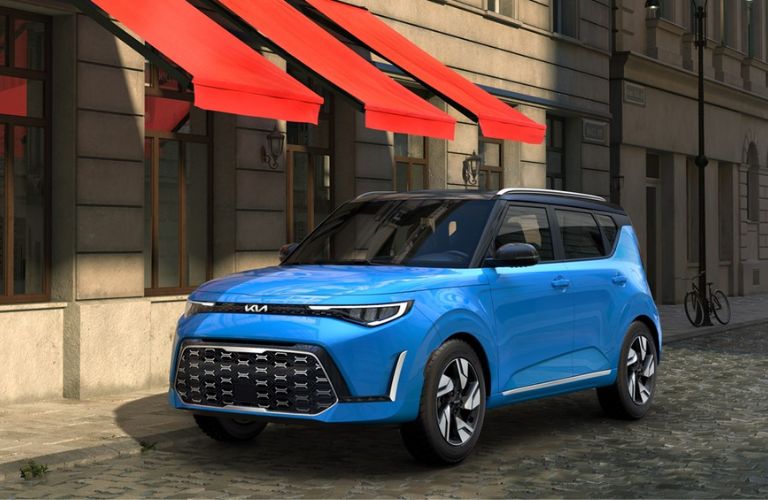 2023 Kia Soul parked in a street