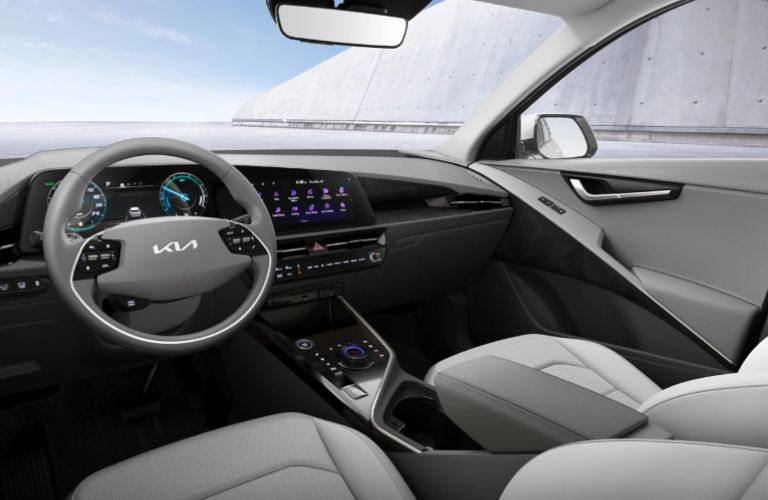 cockpit of the 2023 Kia Niro EV
