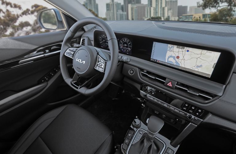 2024 Kia Seltos Driver-Centric Cockpit with a Panoramic Display