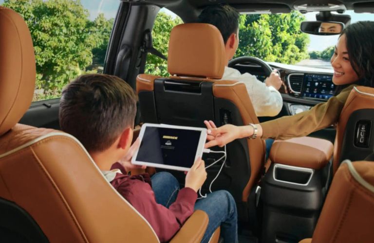 2023 Chrysler Pacifica cabin view