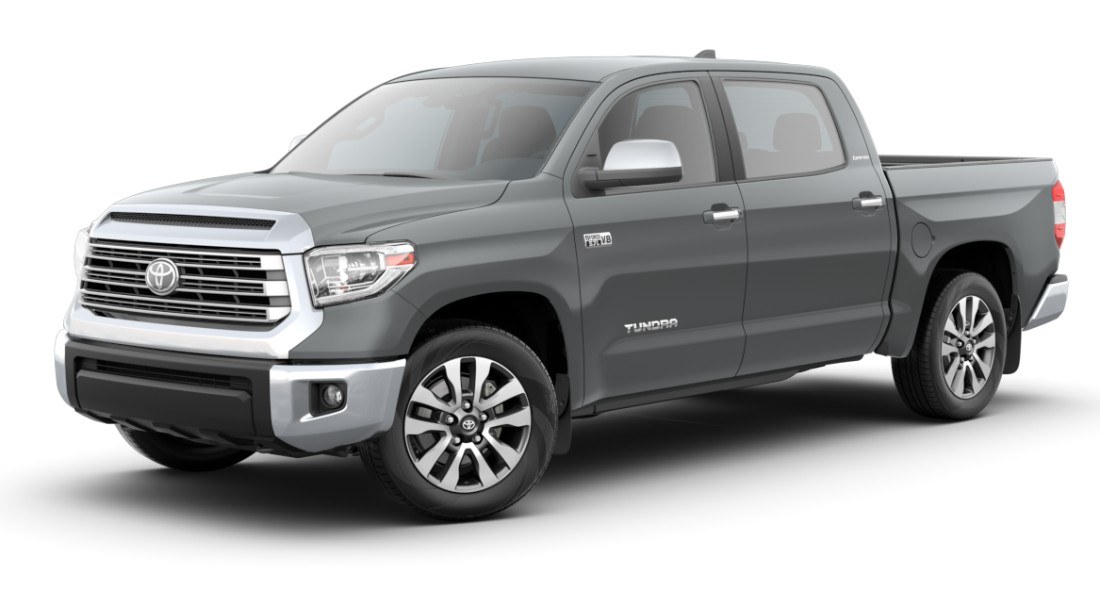 Cement 2020 Toyota Tundra on White Background