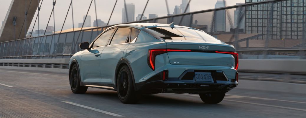 Rear view of the 2025 Kia K4