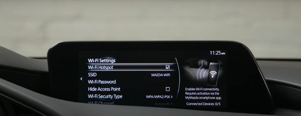 In-Car Wi-Fi in Mazda