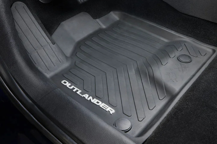 Mitsubishi Outlander All-Weather Floor Mats with Outlander Print