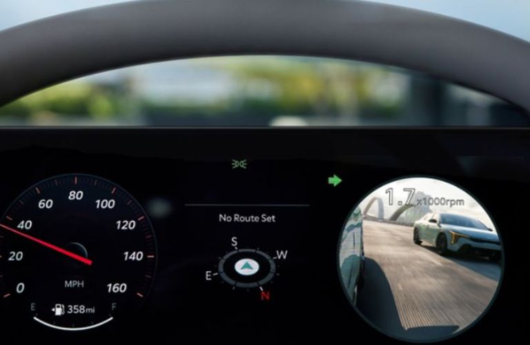 Blind Spot Monitor in the 2025 Kia K4 