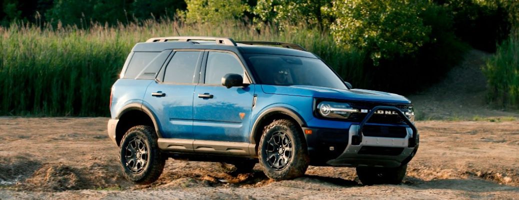 2025 Ford Bronco Sport side and front view
