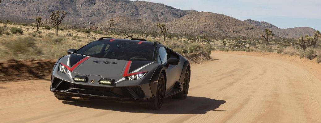 2023 Lamborghini Huracán Sterrato on the road