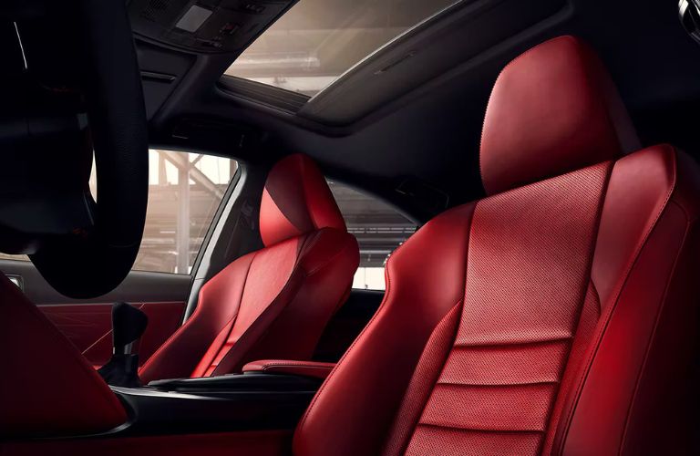 2023 Lexus IS interior front seats