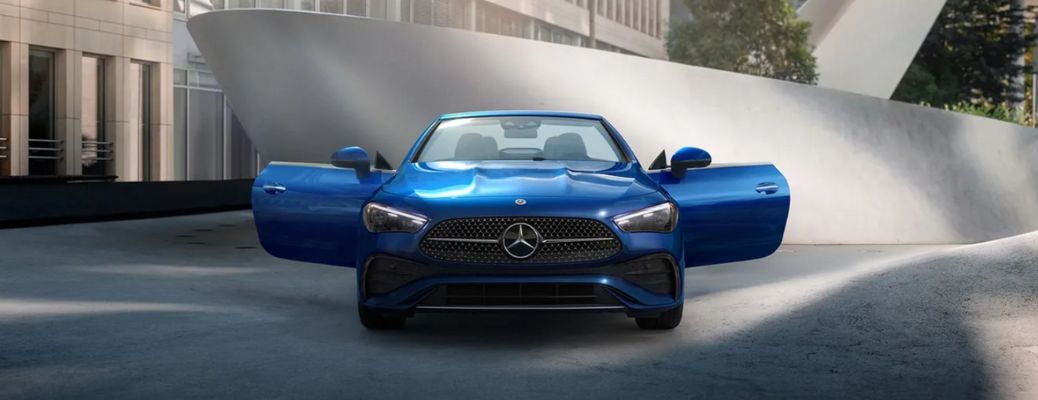 front view of the Mercedes-Benz CLE Cabriolet