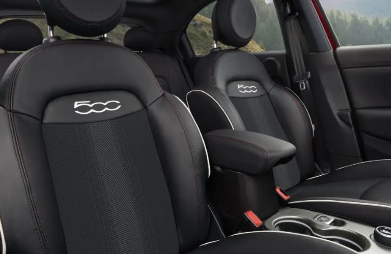 Interior of the 2023 Fiat 500X