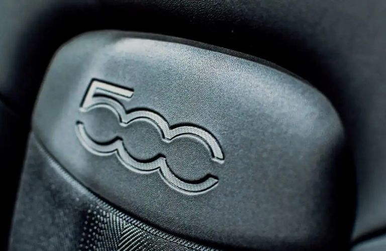 A seat of the 2023 Fiat 500X