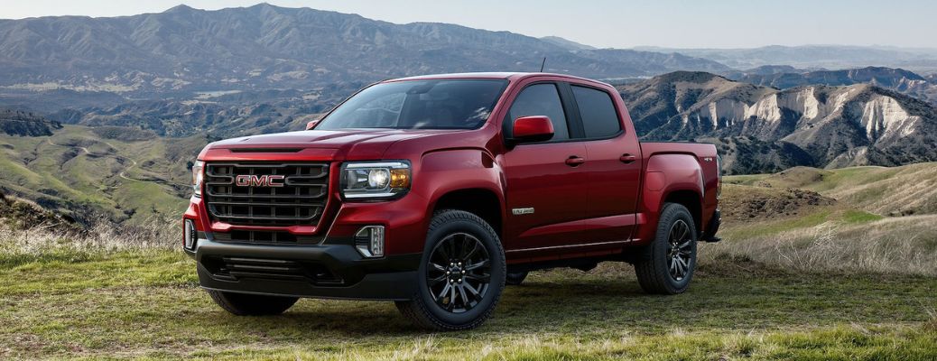 2022 GMC Canyon on the road