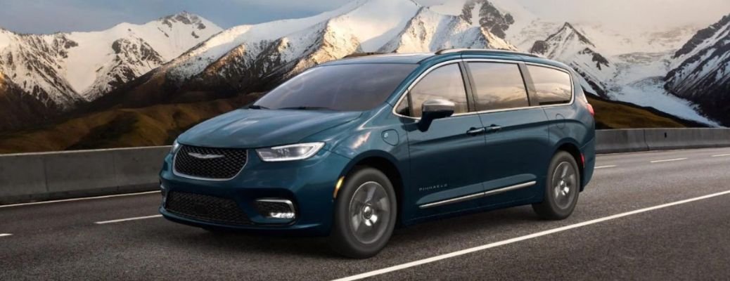 2023 Chrysler Pacifica PHEV on the road
